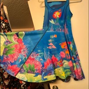 Blackmilk reversible Disney little mermaid dress